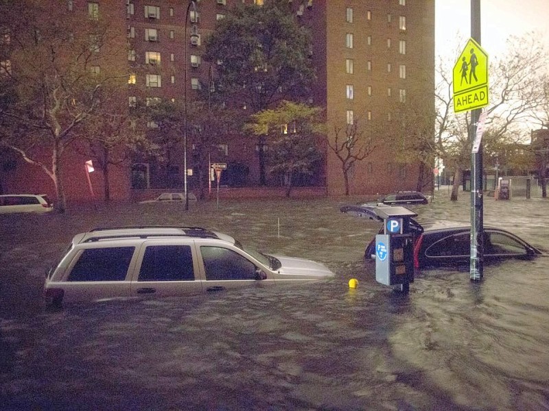 ...ion der 14. Straße in der Nähe des Edison-Kraftwerks in New York...