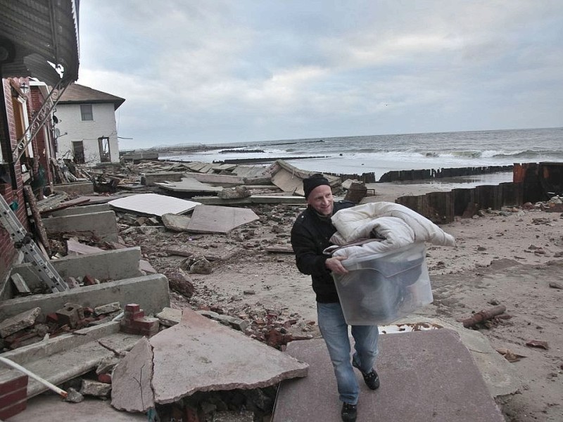 Der Wirbelsturm Sandy hat an der Ostküste der USA für Verwüstungen gesorgt.
