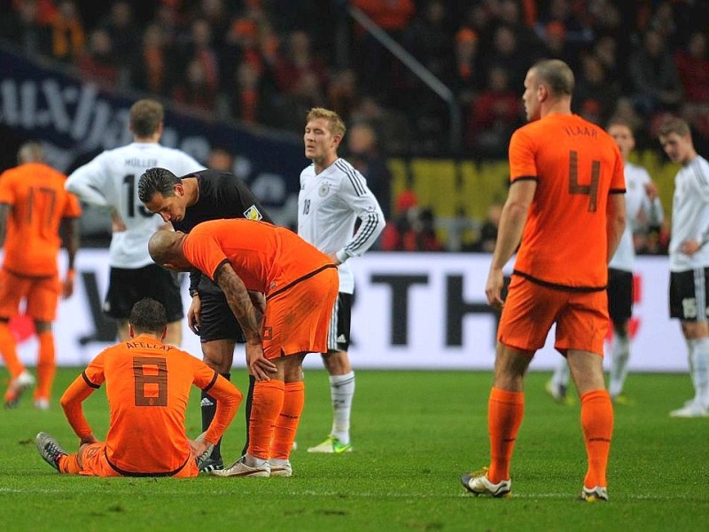 Die deutsche Nationalmannschaft trennte sich von den Niederlanden 0:0.