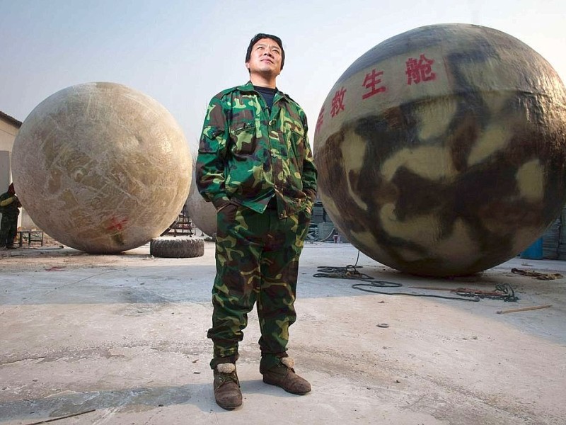Südlich von Peking hat sich der chinesische Farmer Liu Qiyuan auf seine eigene Art und Weise auf den Weltuntergang vorberietet.