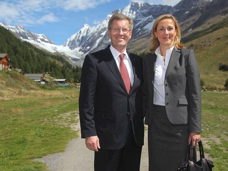 Die schönsten Bilder der Wulffs: das Paar in der Schweiz.