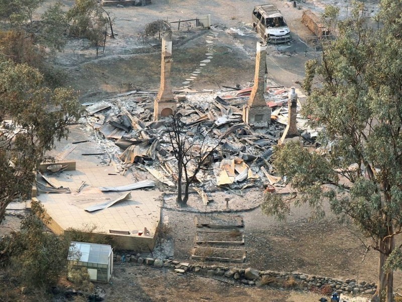 Auf der südlich von Australien gelegenen Insel Tasmanien waren am Wochenende dutzende Häuser durch Waldbrände zerstört worden, …