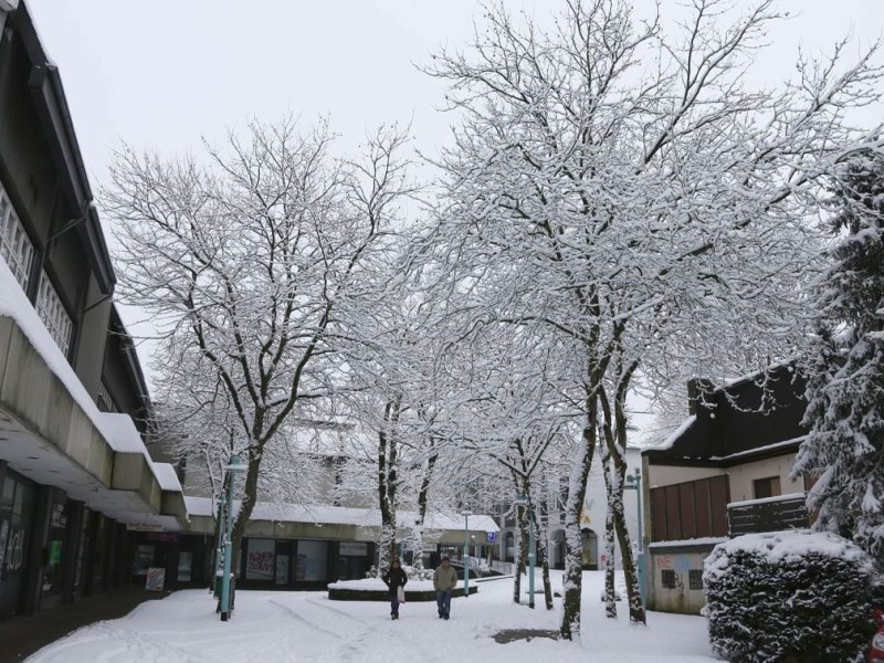 Schnee in Niederberg