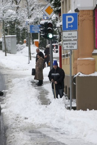 Schnee in Niederberg