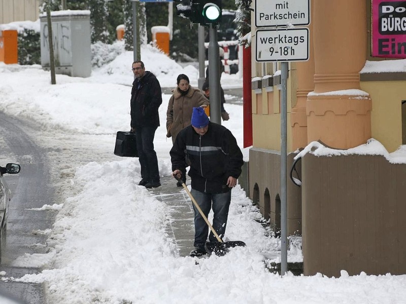 Schnee in Niederberg