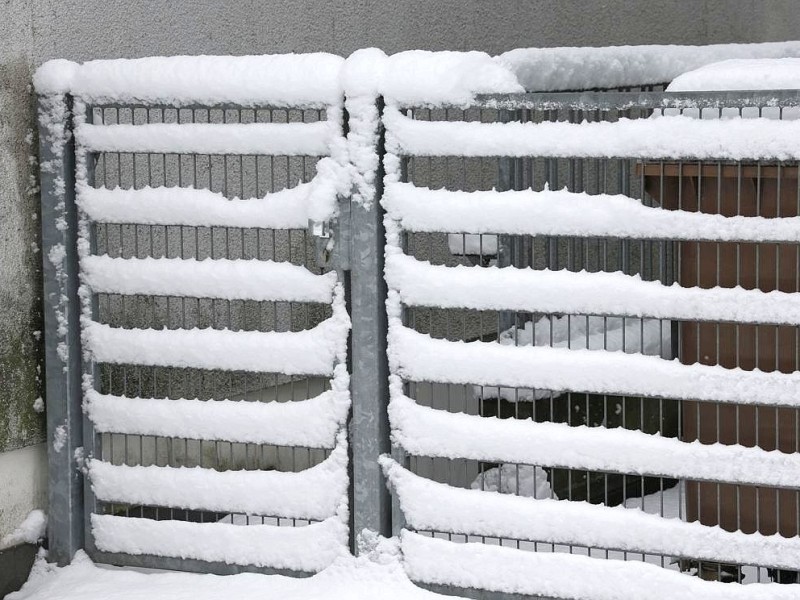 Schnee in Niederberg