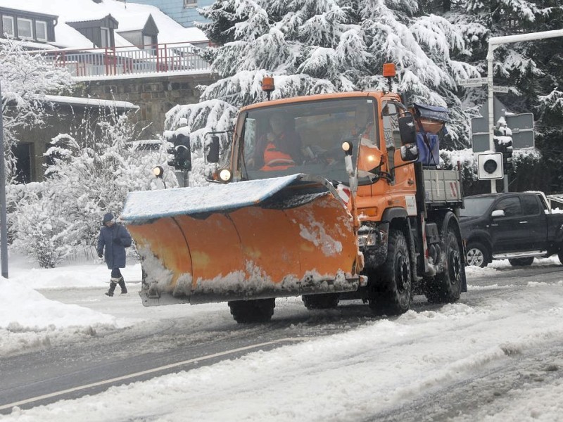 Schnee in Niederberg