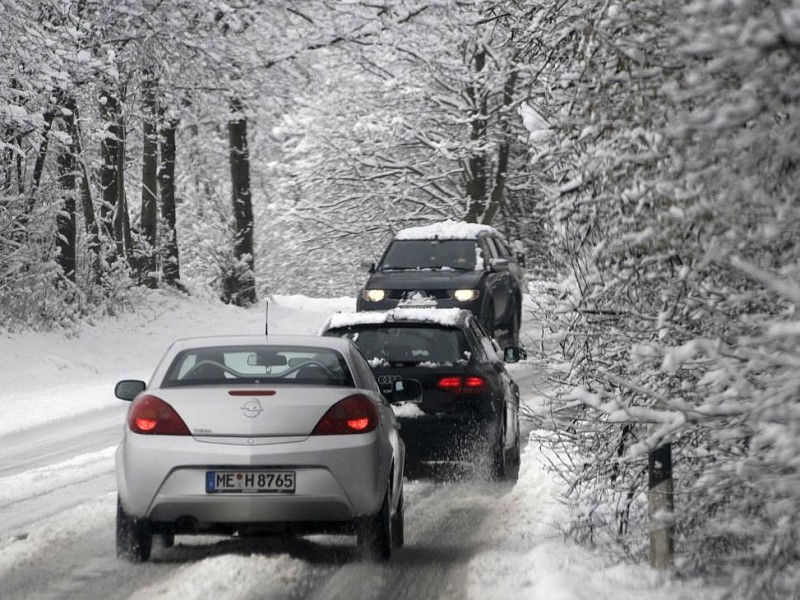 Schnee in Niederberg