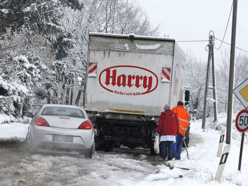 Schnee in Niederberg