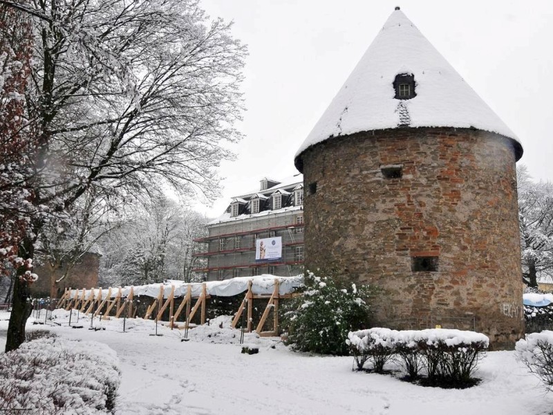 Schnee in Niederberg