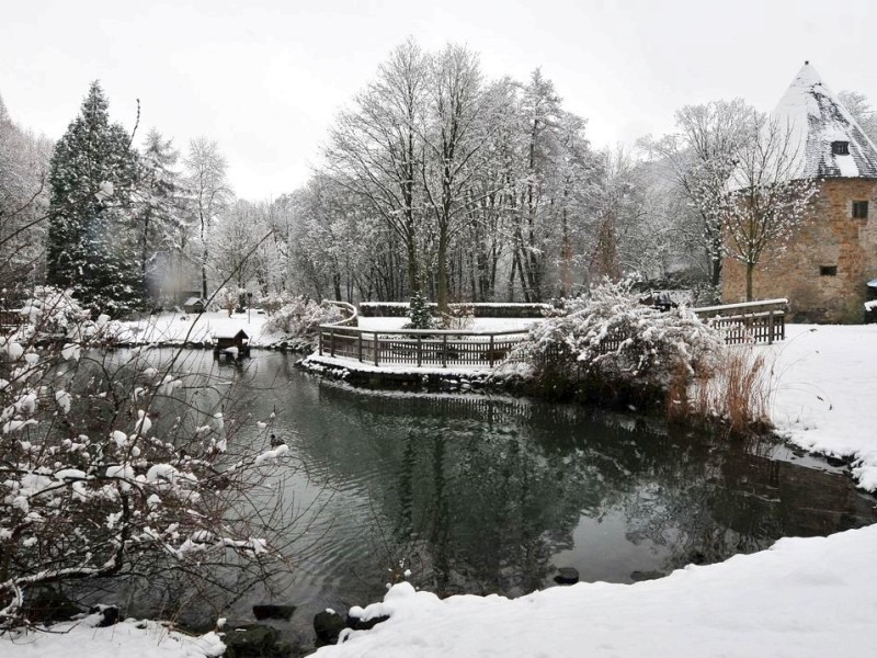 Schnee in Niederberg