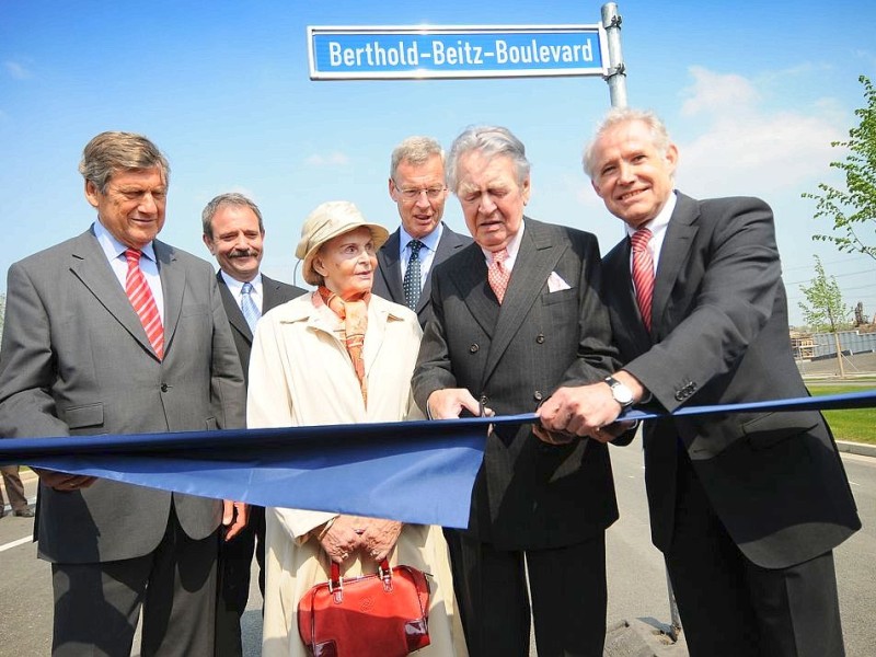 Eröffnung des Berthold-Beitz-Boulevard im Jahr 2009.