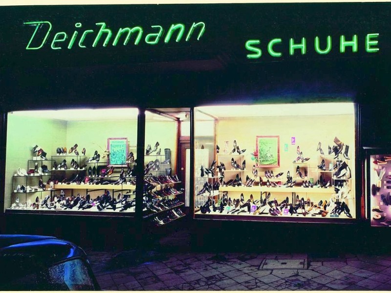 1949 eröffnete Deichmann seine erste Filiale außerhalb Essens in der Düsseldorfer Ackerstraße. Foto: Deichmann