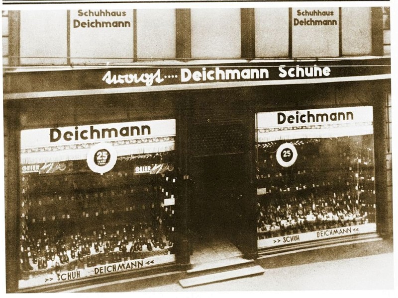 Das erste Deichmann-Schuhgeschäft am Borbecker Markt (ab 1936). Foto: Deichmann
