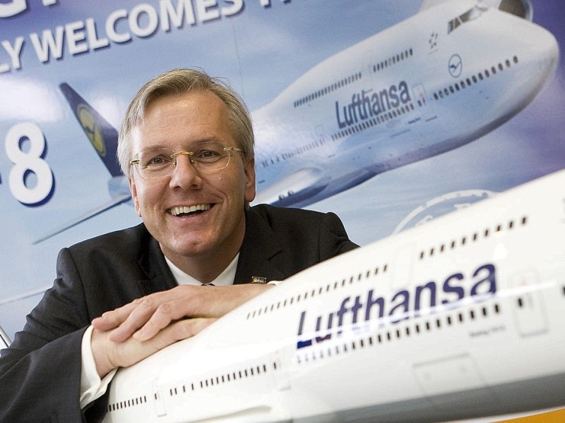 Christoph Franz von der Lufthansa: 2,1 Millionen Euro im Jahr.