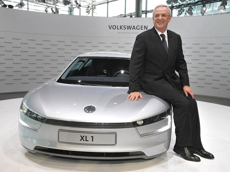 Martin Winterkorn von Volkswagen: 12,8 Millionen Euro im Jahr.
