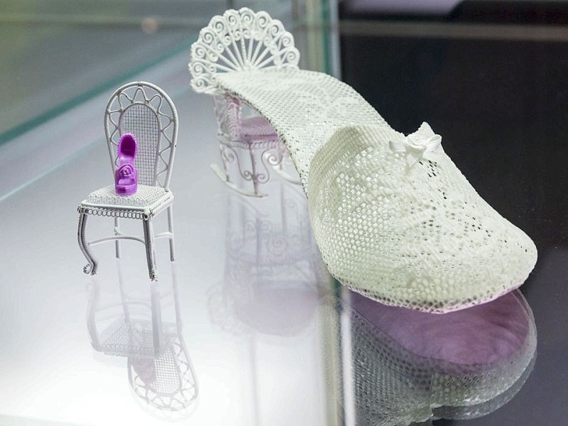 Schuhe zum Staunen: Das Grassi-Museum in Leipzig zeigt derzeit die Ausstellung Starker Auftritt: Experimentelles Schuh-Design.