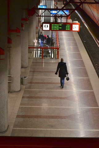 Der Hauptbahnhof ist für bis zu 100.000 Reisende am Tag Ausgangs- oder Zielpunkt.