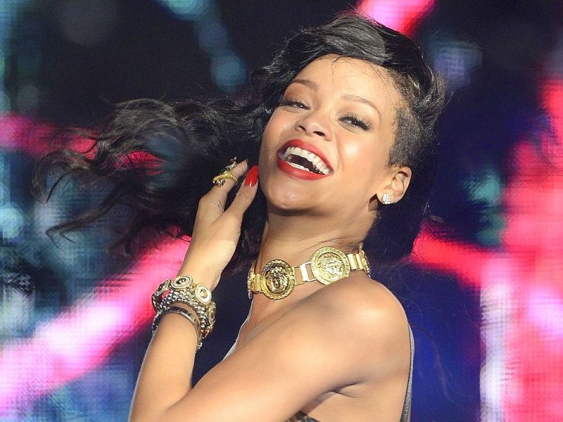 Platz 2: Sängerin Rihanna