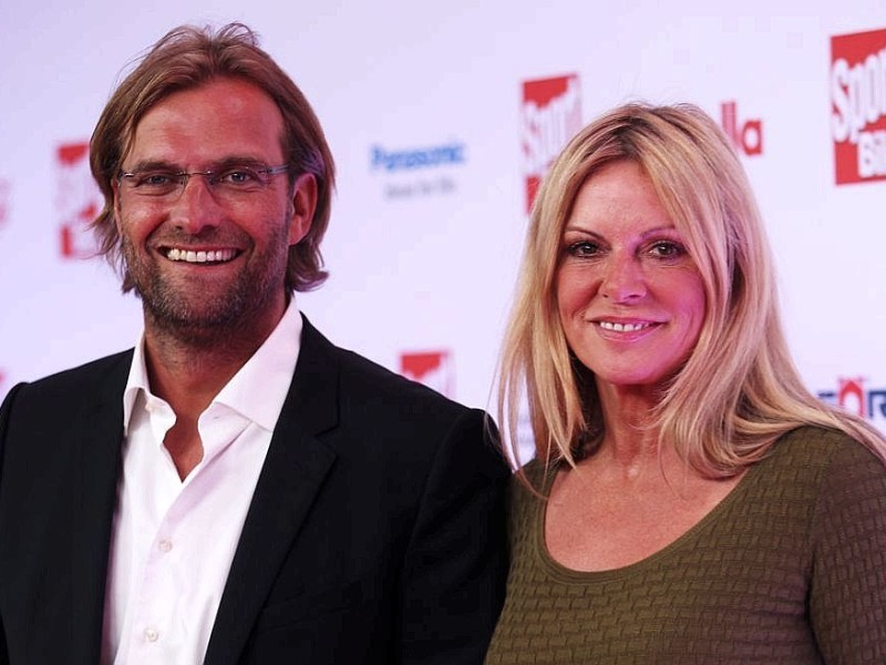 Zweifacher BVB-Meistertrainer Jürgen Klopp und seine Frau Ulla.