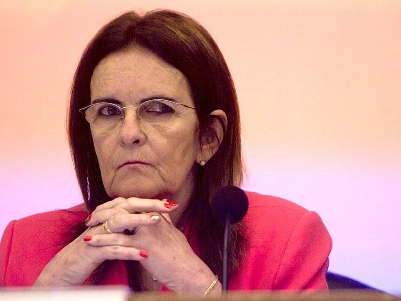 Platz 18: Maria das Graças Silva Foster, brasilianische Managerin und die Vorsitzende des größten lateinamerikanischen Gas- und Energieunternehmen Petrobras.