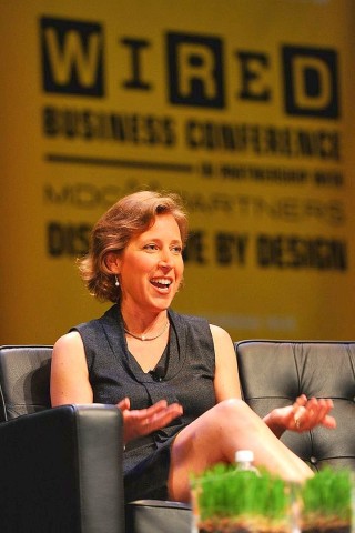 Susan Wojcicki, Senior Vice President von Google kommt auf den 30. Platz.