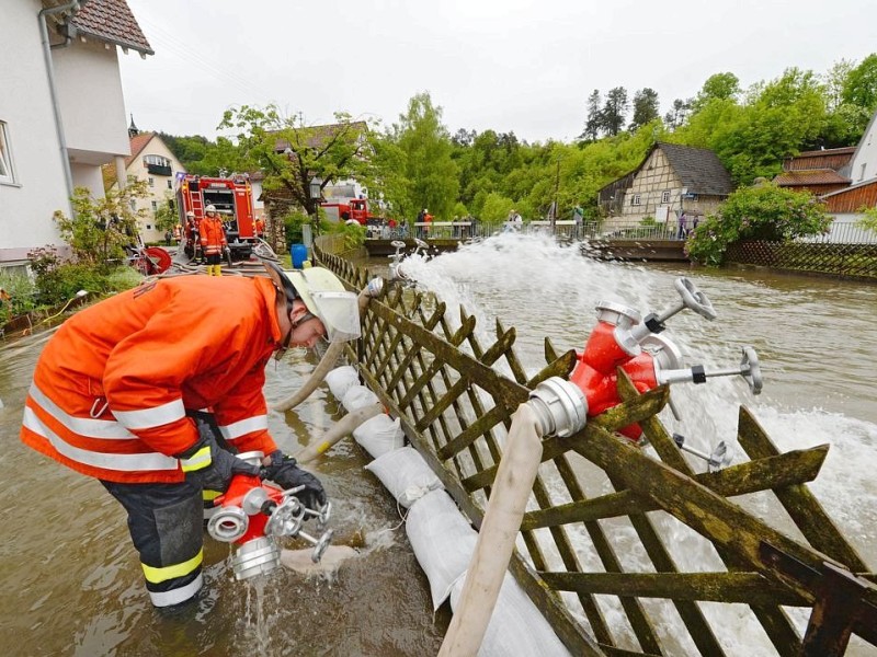 Das Hochwasser im Südosten Deutschlands