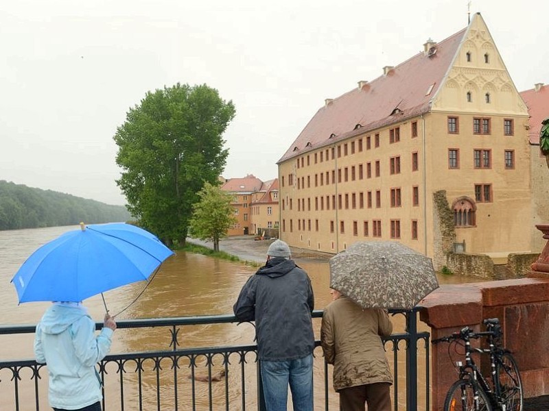 Das Hochwasser im Südosten Deutschlands