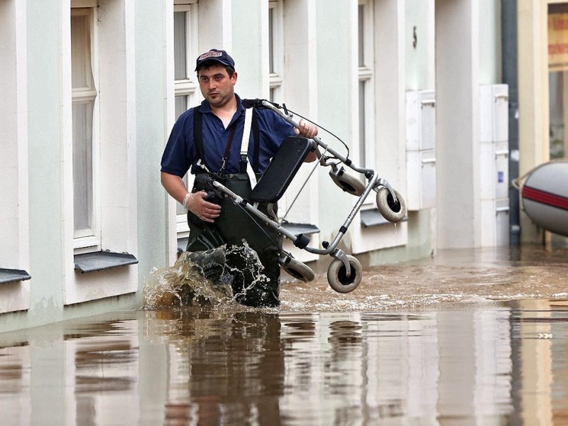 Das Hochwasser im Südosten Deutschlands