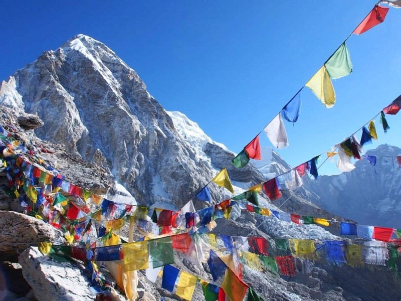 Der Mount Everest.