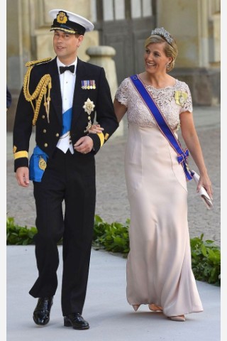 Prinz Edward, Graf von Wessex, und seine Frau Sophie.