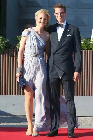 Prinz Manuel und Prinzessin Anna von Bayern.