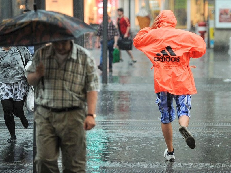 Das Unwetter in Essen.