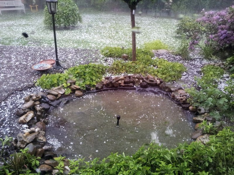 Leserfoto Unwetter in Hagen-Emst.