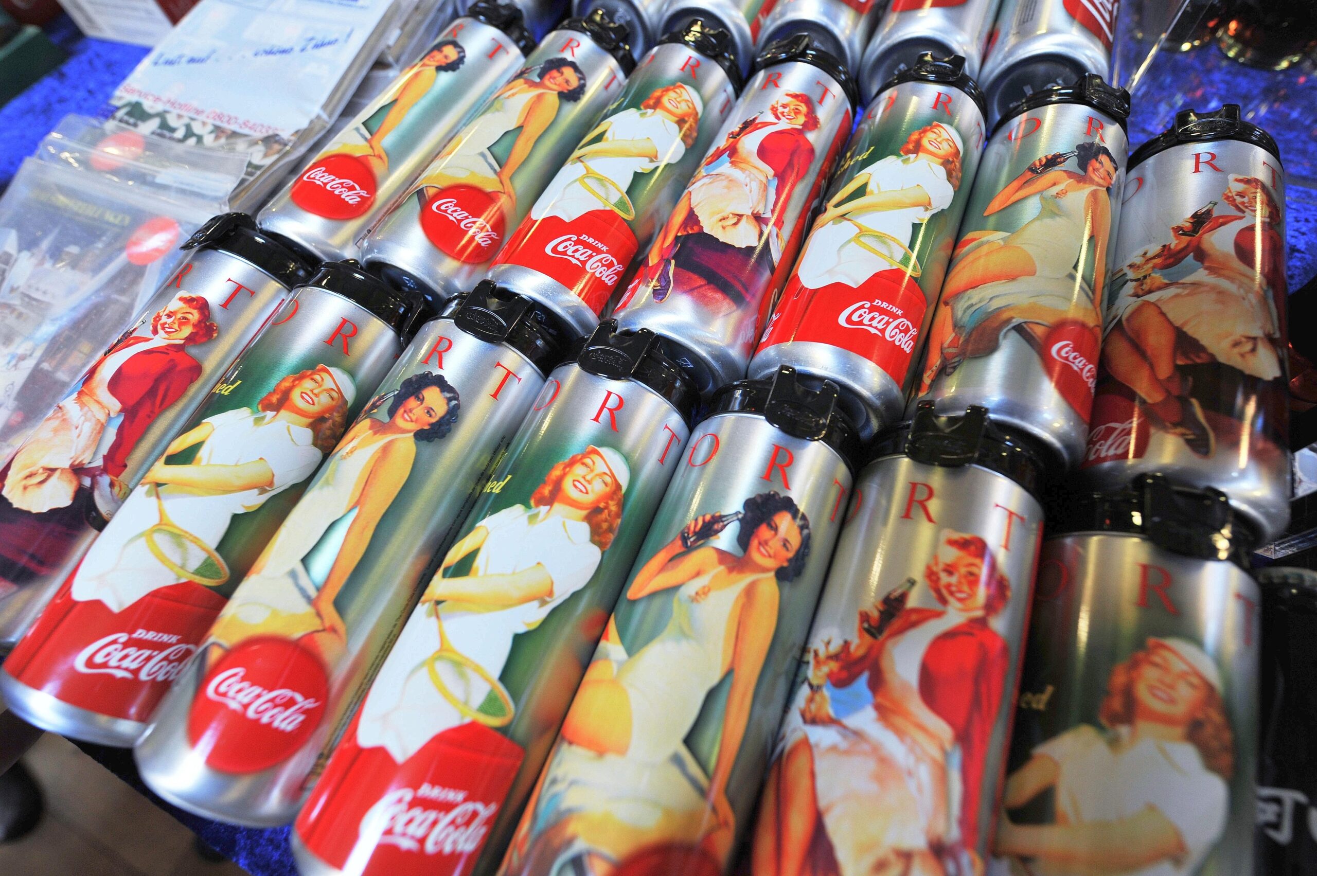 Zur 18. Internationalen Coca-Cola Sammler Börse in der Essener Dampfbierbrauerei treffen sich zahlreiche SammlerFoto Ulrich von Born / WAZ FotoPool