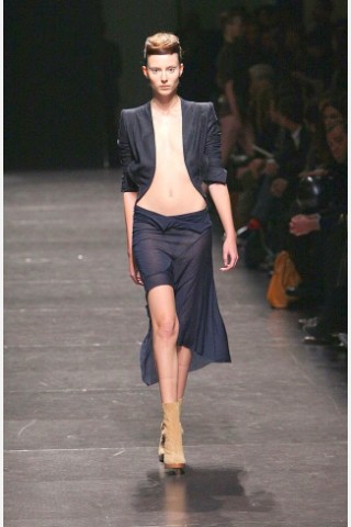 Nackte Haut bei Haider Ackermann.