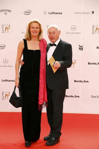 Stefan Aust mit seiner Frau Katrin.