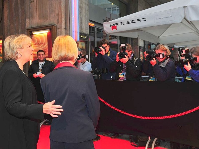Die Lichtburg in Essen feierte im Oktober 2013 ihren 85. Geburtstag. Mit dabei: NRW-Ministerpräsidentin Hannelore Kraft und Marianne Menze.