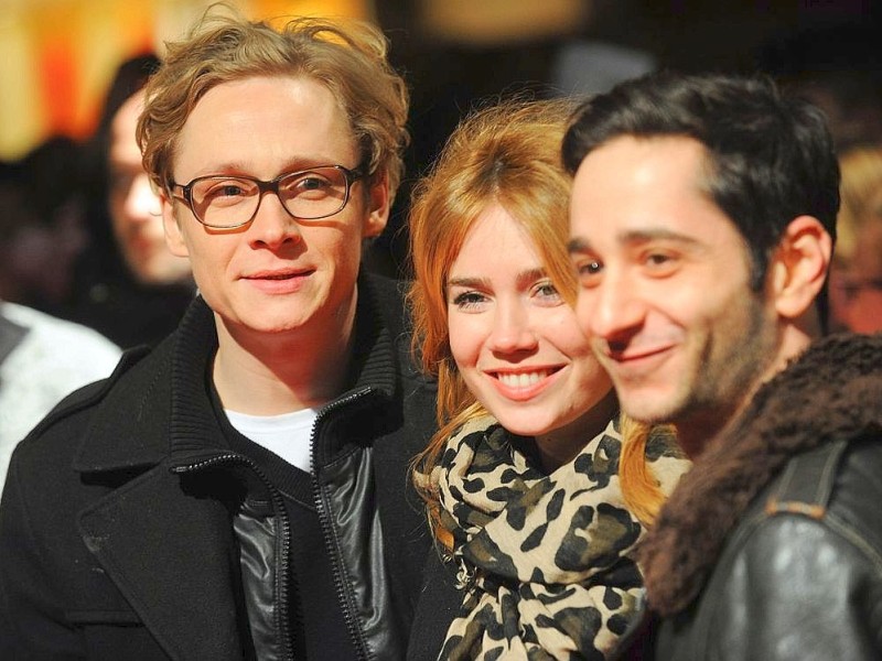 Zur Premiere von Rubbel die Katz kamen im Dezember 2011 die Schauspieler Matthias Schweighoefer, Palina Rojinski und Denis Moschitto.