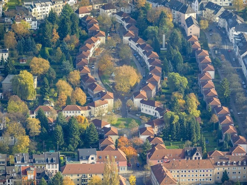 Mülheim im Herbst.