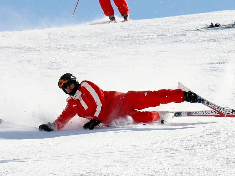 ... so glimpflich wie dieser Sturz bei der traditionellen Ferrrari-Skiwoche im Jahr 2006 ist ein Unfall am 29. Dezember 2013 nicht ausgegangen. Bei...