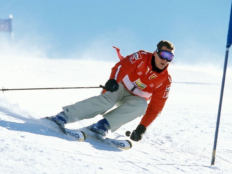 Seit vielen Jahren ist Michael Schumacher begeisterter Skifahrer. Doch...