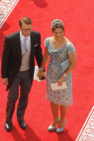 Das schwedische Kronprinzenpaar Victoria und Daniel.