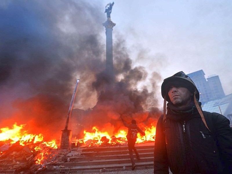 Am Dienstag war die Gewalt in Kiew wieder ausgebrochen.