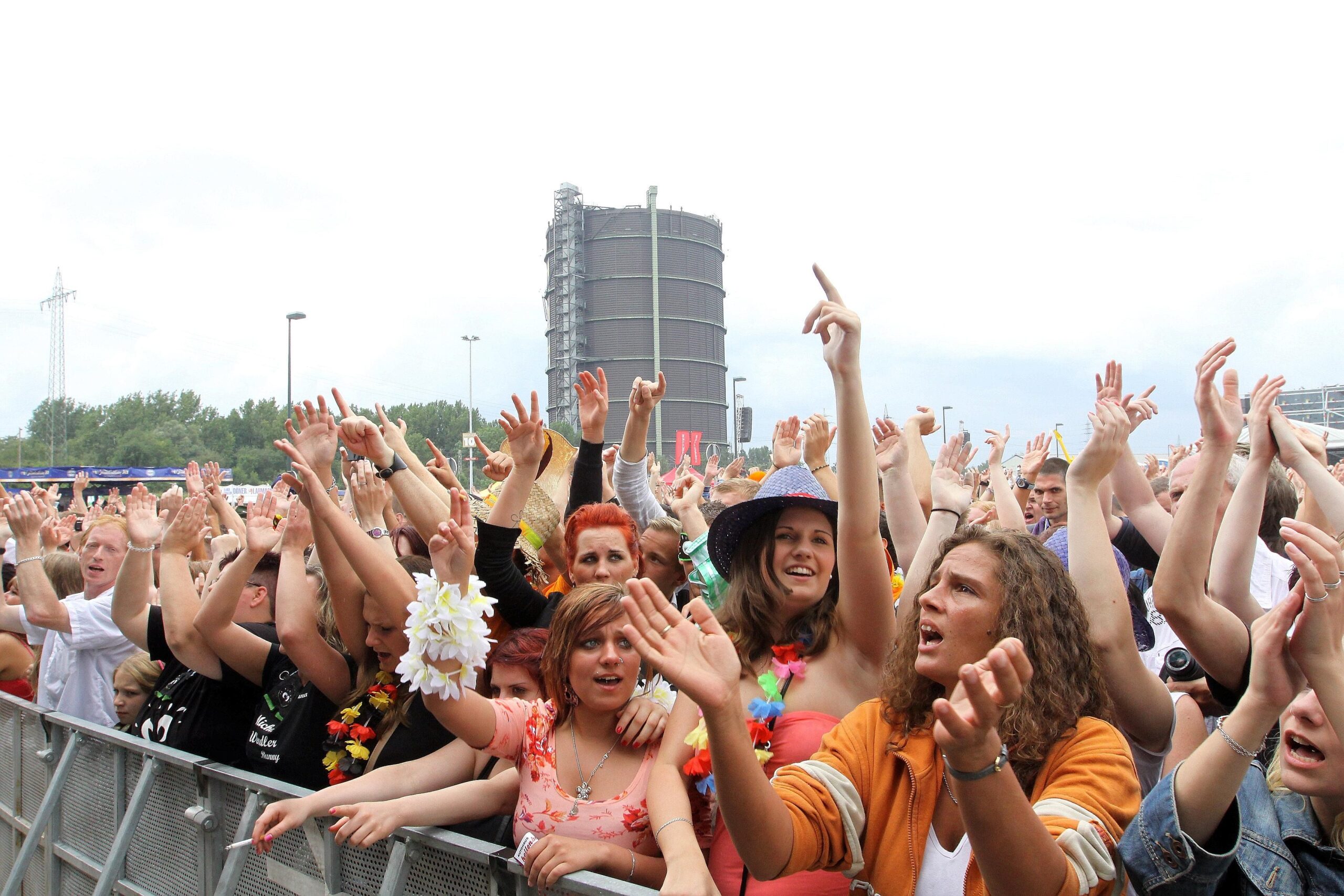 Fans bei Oberhausen Olé. Foto: Kerstin Bögeholz / WAZ FotoPool