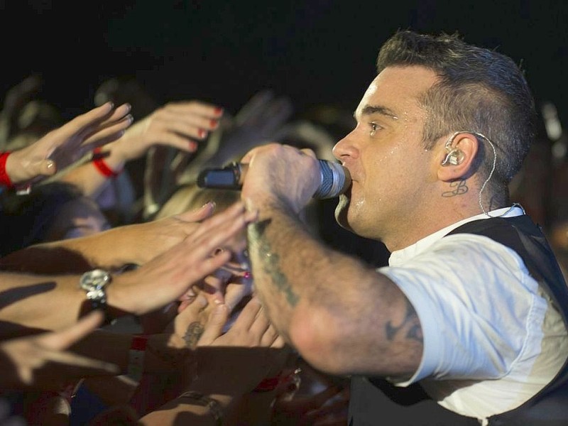 ... der Popstar Robbie Williams.