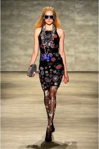 Mode des Labels Libertine auf der Fashion Week in New York.