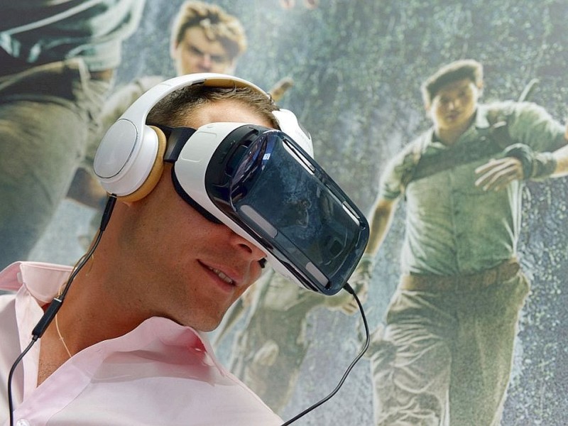 Die Samsung Gear VR - Videobrille.