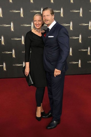 Henning Baum und seine Ehefrau Corinna