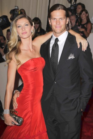 Gisele Bündchen und ihre große Liebe, der US-amerikanische Football-Spieler Tom Brady.